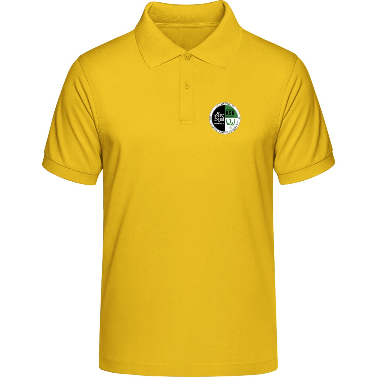 HAKRO Poloshirt MIKRALINAR H0816 – Vereinslogo herzseitig Sonne Vorderseite