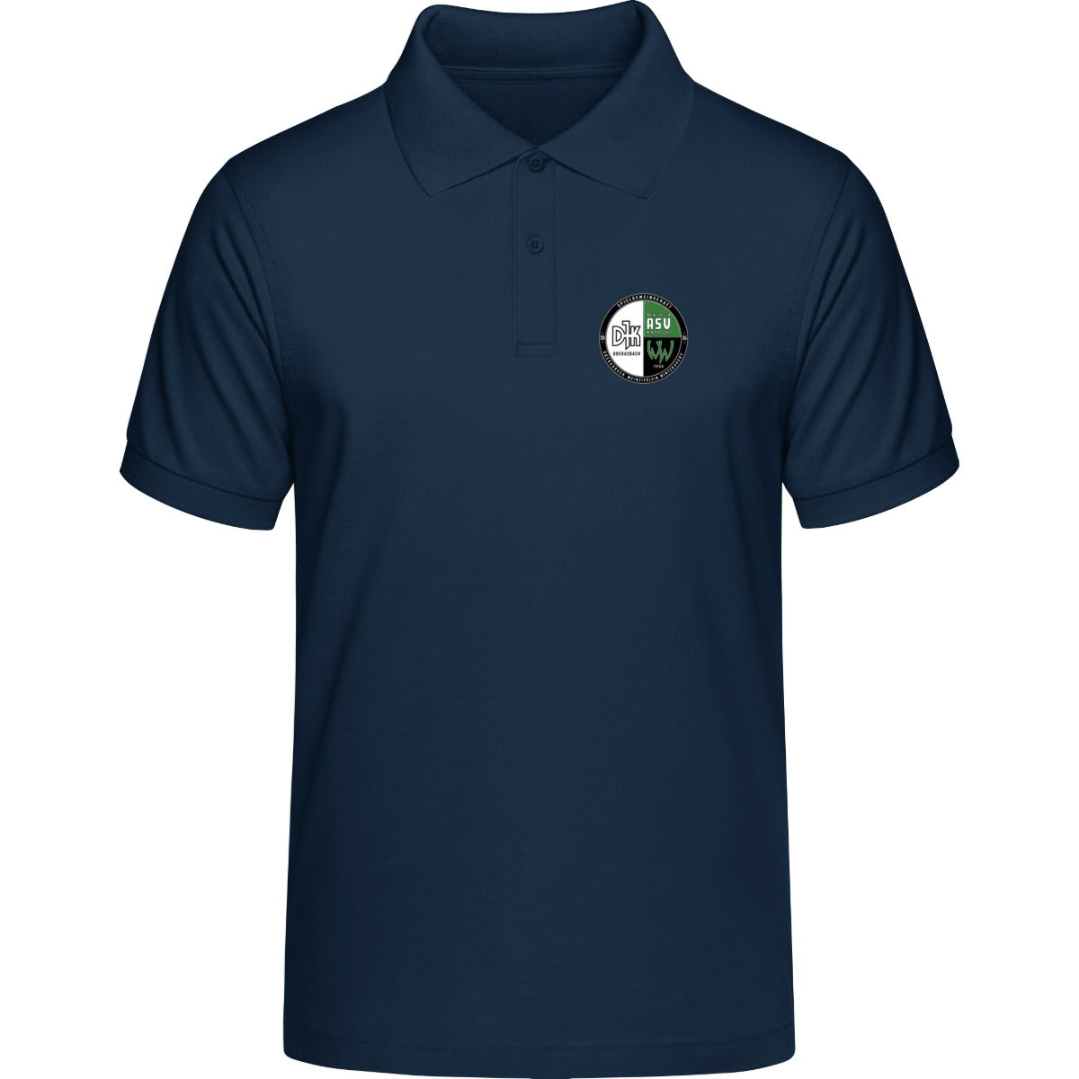 HAKRO Poloshirt MIKRALINAR H0816 – Vereinslogo herzseitig Tinte Vorderseite