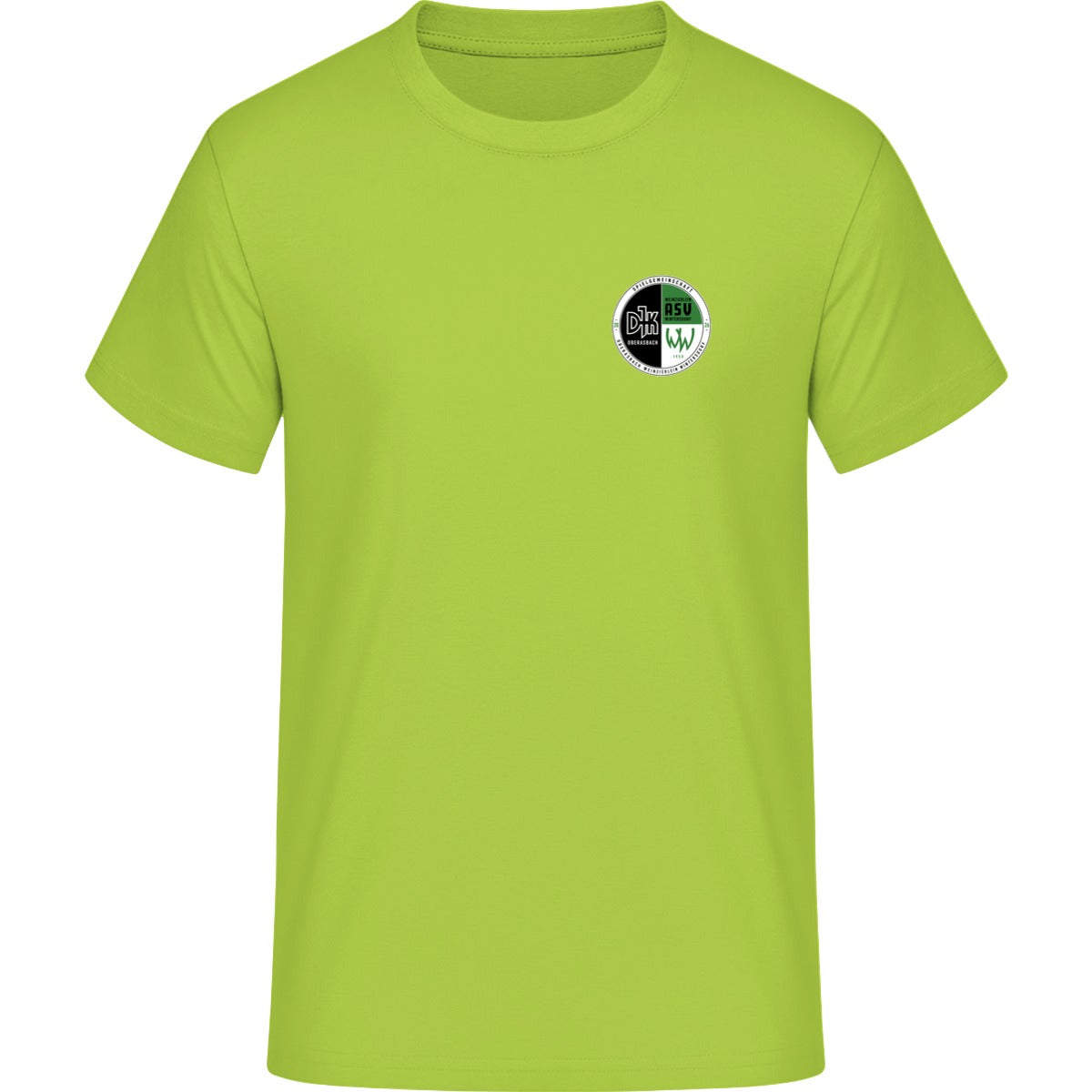 HAKRO T-Shirt MIKRALINAR H0281 – Vereinslogo herzseitig Kiwi Vorderseite
