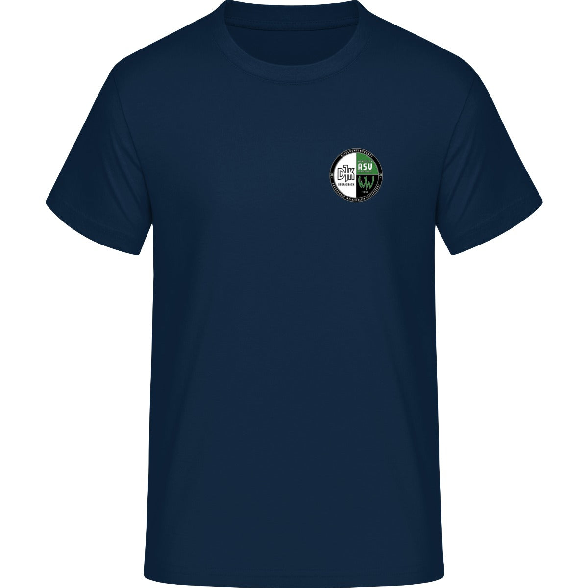 HAKRO T-Shirt MIKRALINAR H0281 – Vereinslogo herzseitig Tinte Vorderseite