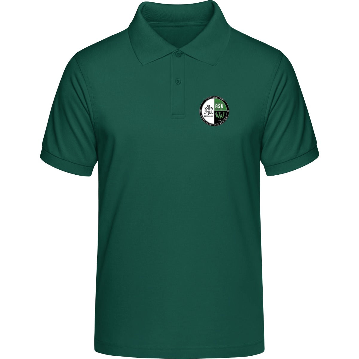 HAKRO POLOSHIRT CLASSIC H0810 – Vereinslogo herzseitig Tanne Vorderseite