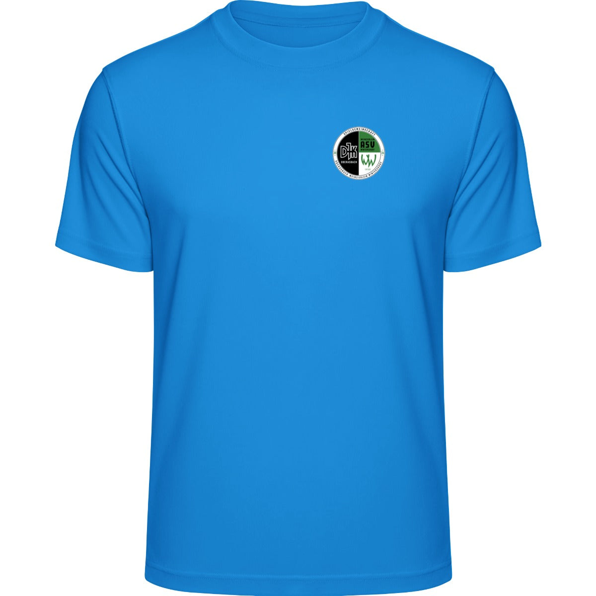 Recycled Performance T-Shirt TR501 – Vereinslogo herzseitig Sapphire Vorderseite