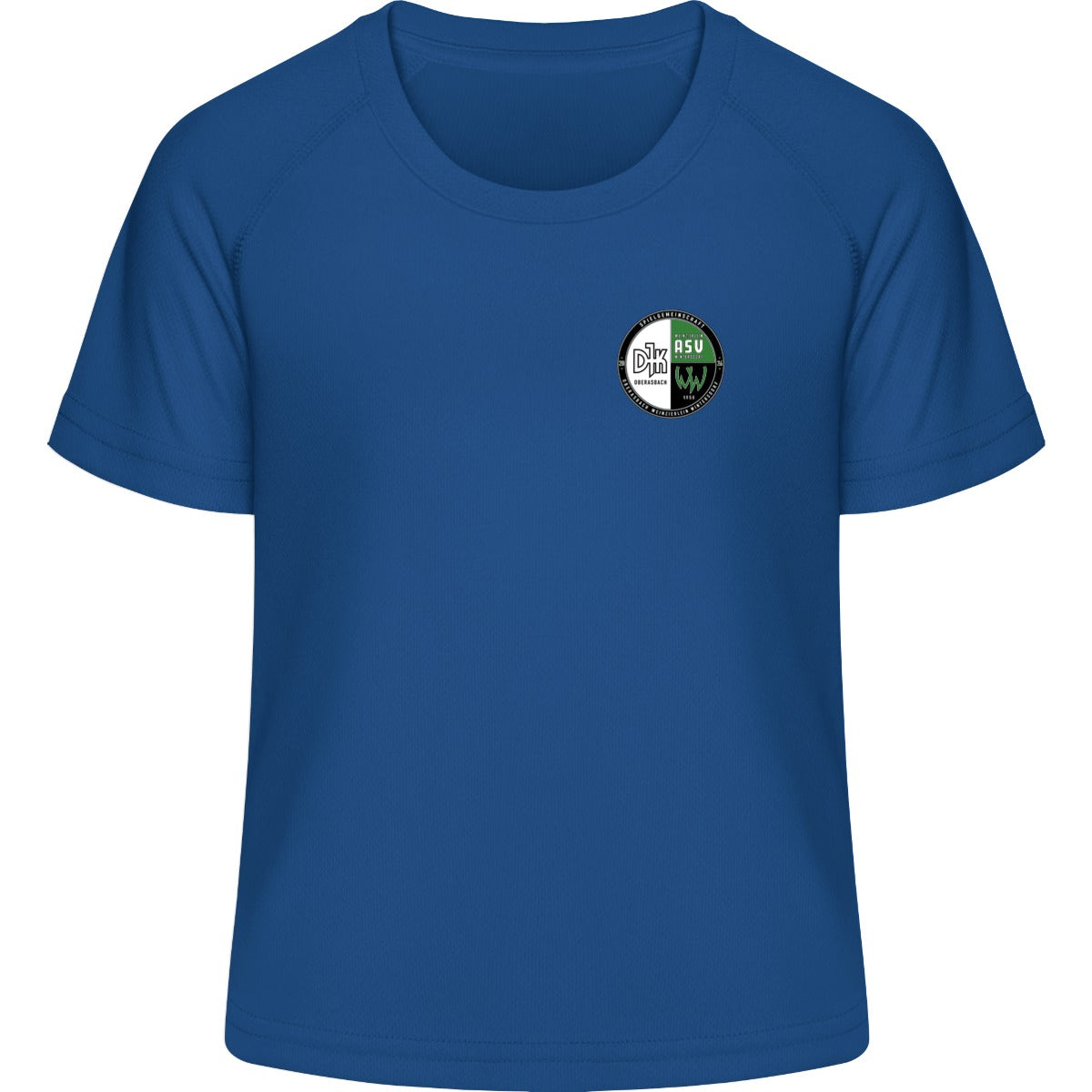 Kids Active T TK004 – Vereinslogo herzseitig Royal Blue Vorderseite