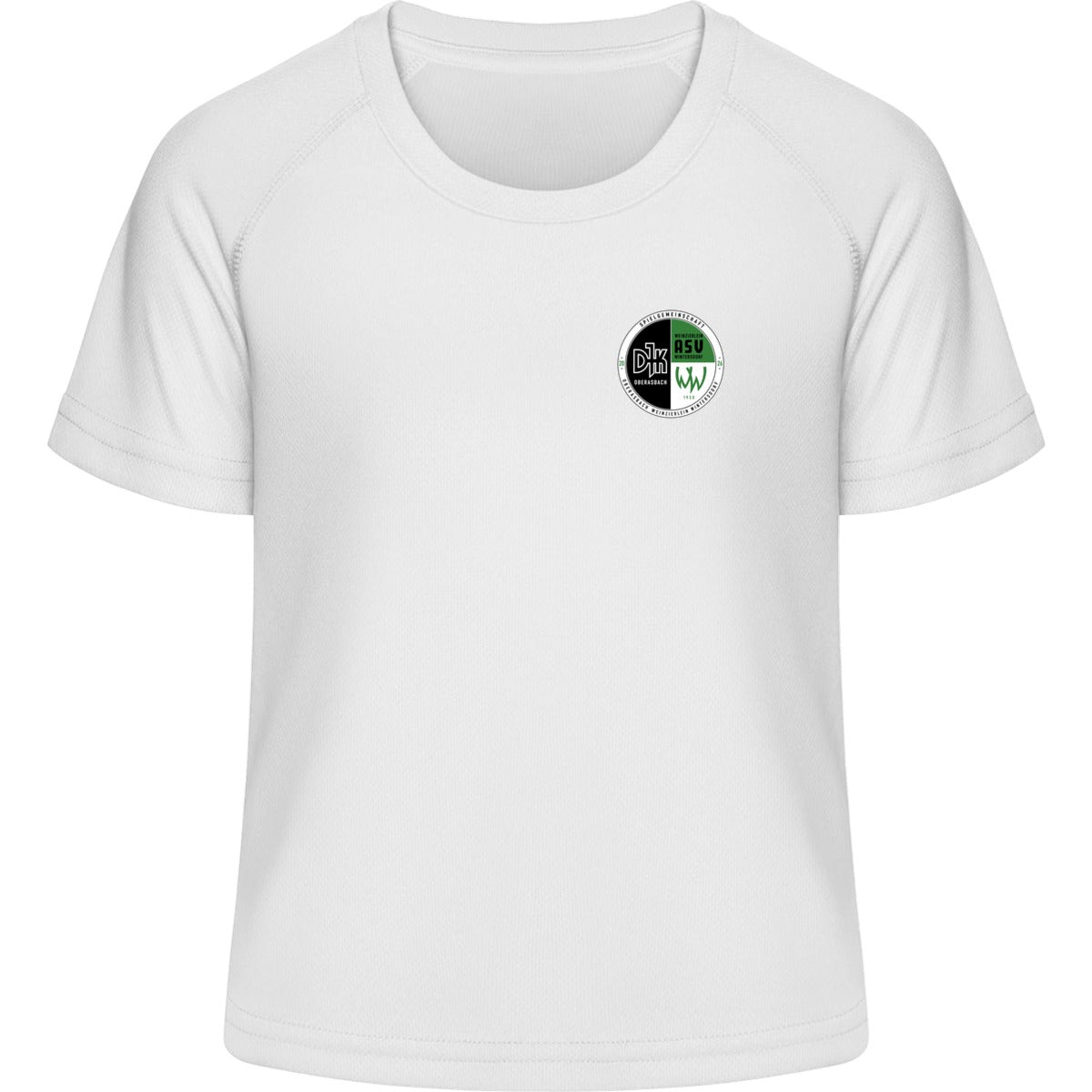 Kids Active T TK004 – Vereinslogo herzseitig White Vorderseite