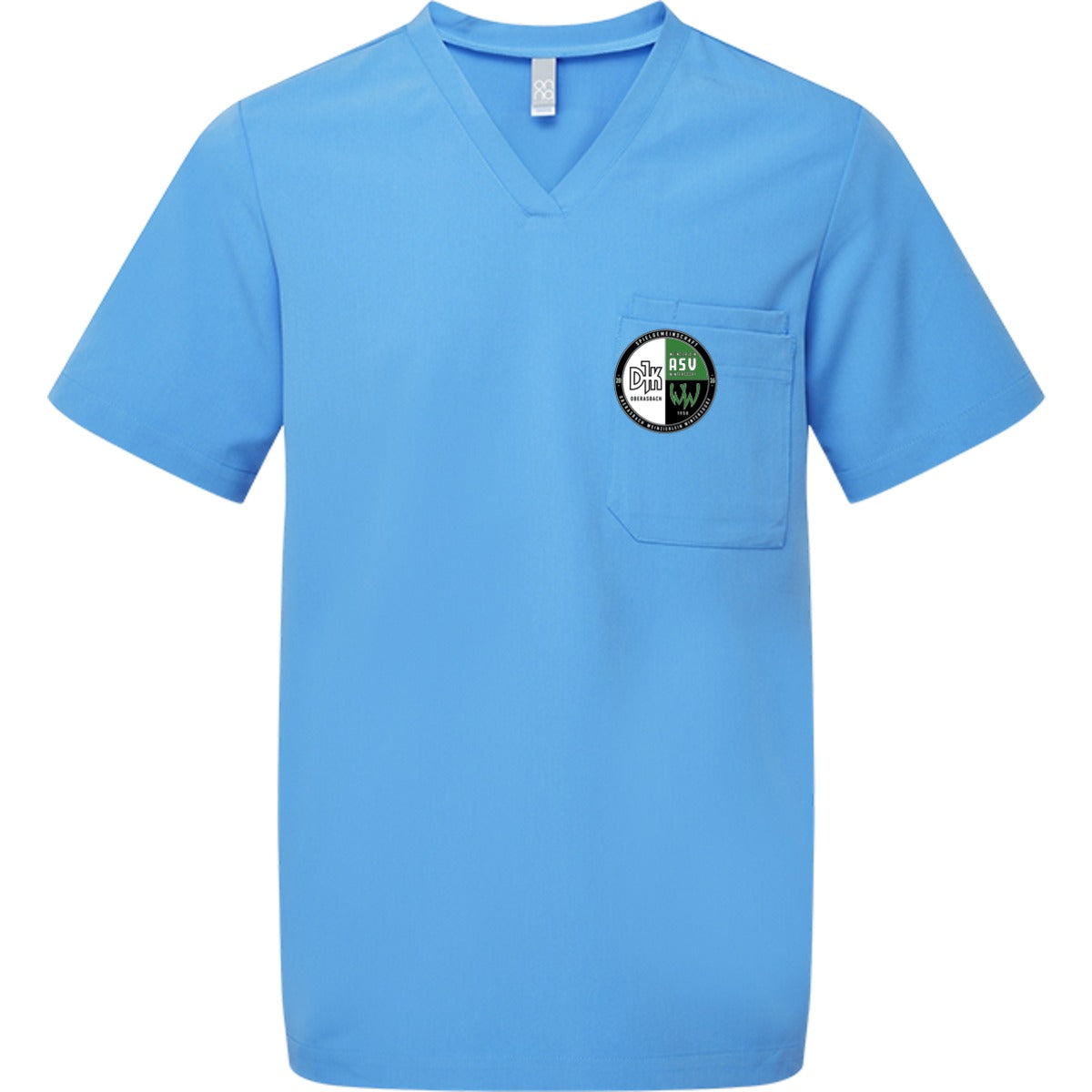 Limitless Men’s Onna-Stretch Tunic NN200 – Vereinslogo herzseitig Ceil Blue Vorderseite