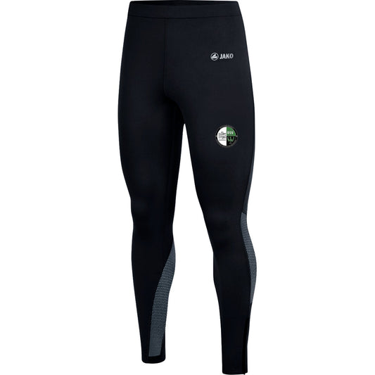 8326W-Women-Tight – Vereinslogo am Bein Schwarz Vorderseite