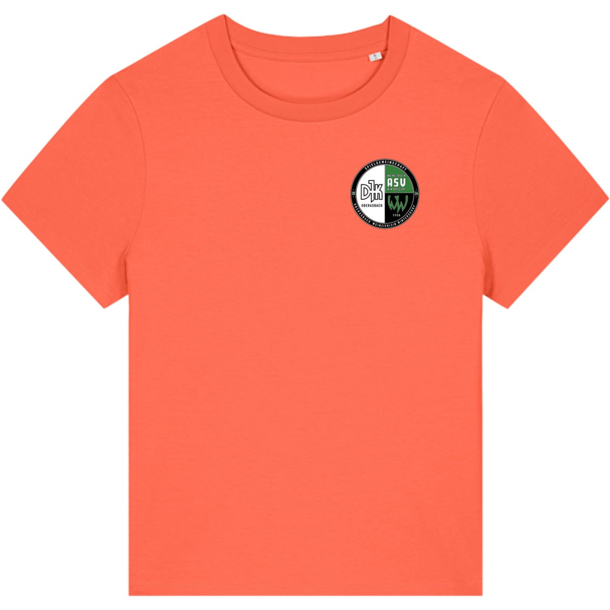 Nachhaltiges Damen T-Shirt Stella Muser STTW172 – Vereinslogo herzseitig Fiesta Vorderseite