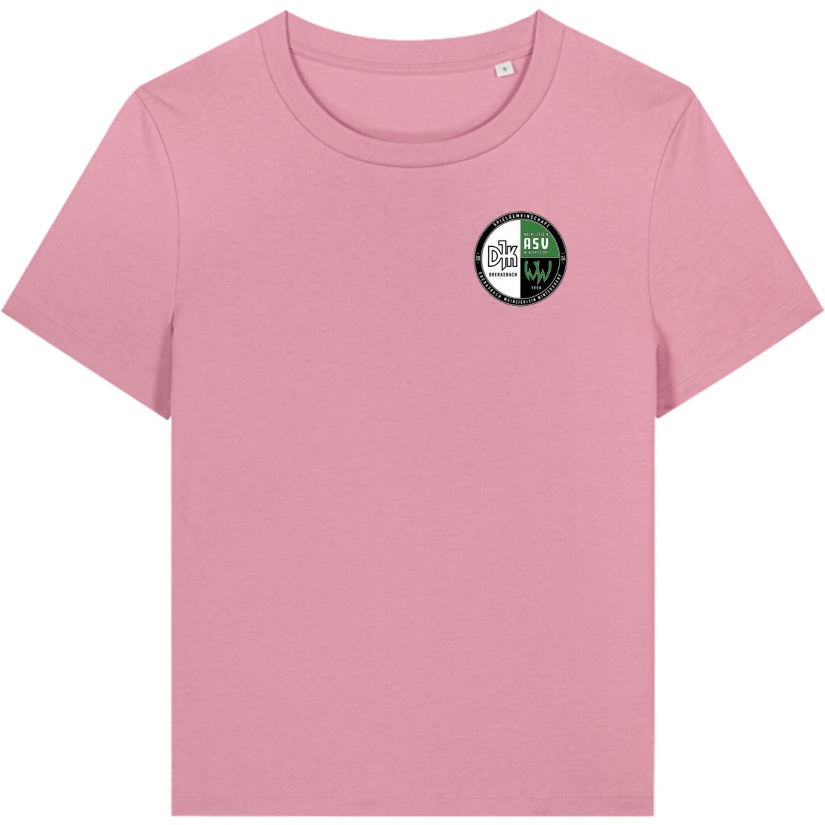 Nachhaltiges Damen T-Shirt Stella Muser STTW172 – Vereinslogo herzseitig Lilac Dream Vorderseite