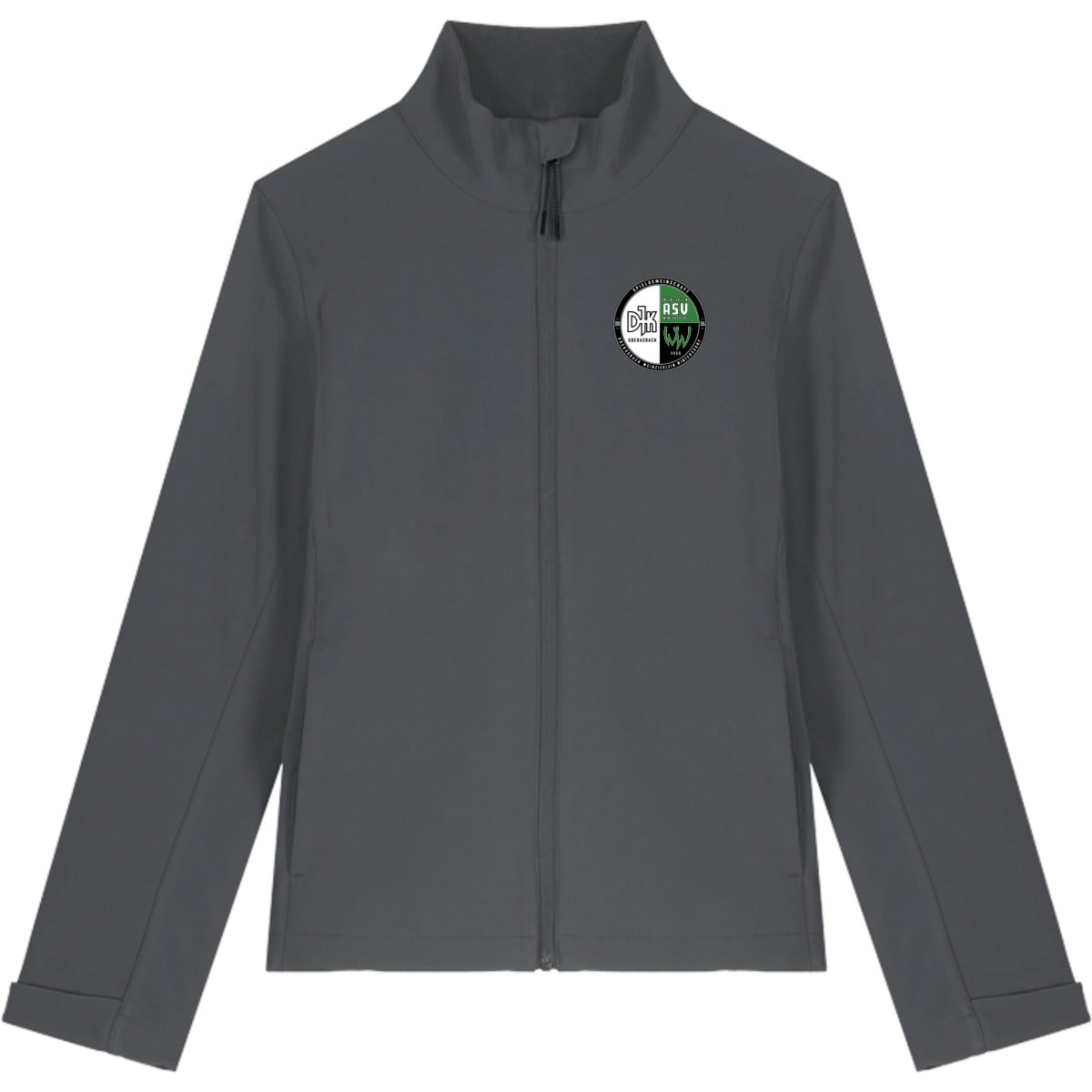 Damen Softshelljacke Stella Navigator STJW166 – Vereinslogo herzseitig Anthracite Vorderseite