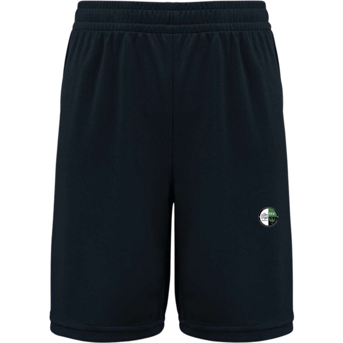 Basketballshorts Herren PA1050 – Vereinslogo herzseitig Navy Vorderseite