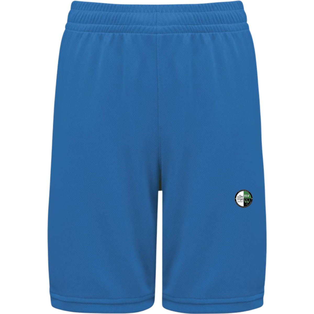 Basketballshorts Herren PA1050 – Vereinslogo herzseitig Sporty Royal Blue Vorderseite