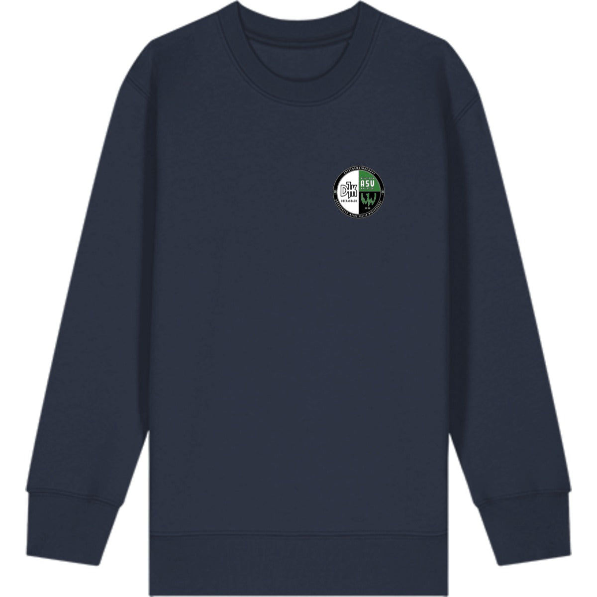 Mini Changer 2.0 Kinder Sweatshirt STSK181 – Vereinslogo herzseitig French Navy Vorderseite