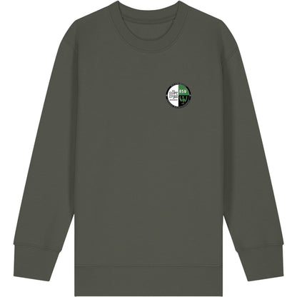 Mini Changer 2.0 Kinder Sweatshirt STSK181 – Vereinslogo herzseitig Khaki Vorderseite