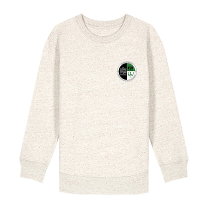 Mini Changer 2.0 Kinder Sweatshirt STSK181 – Vereinslogo herzseitig Natural Raw Vorderseite