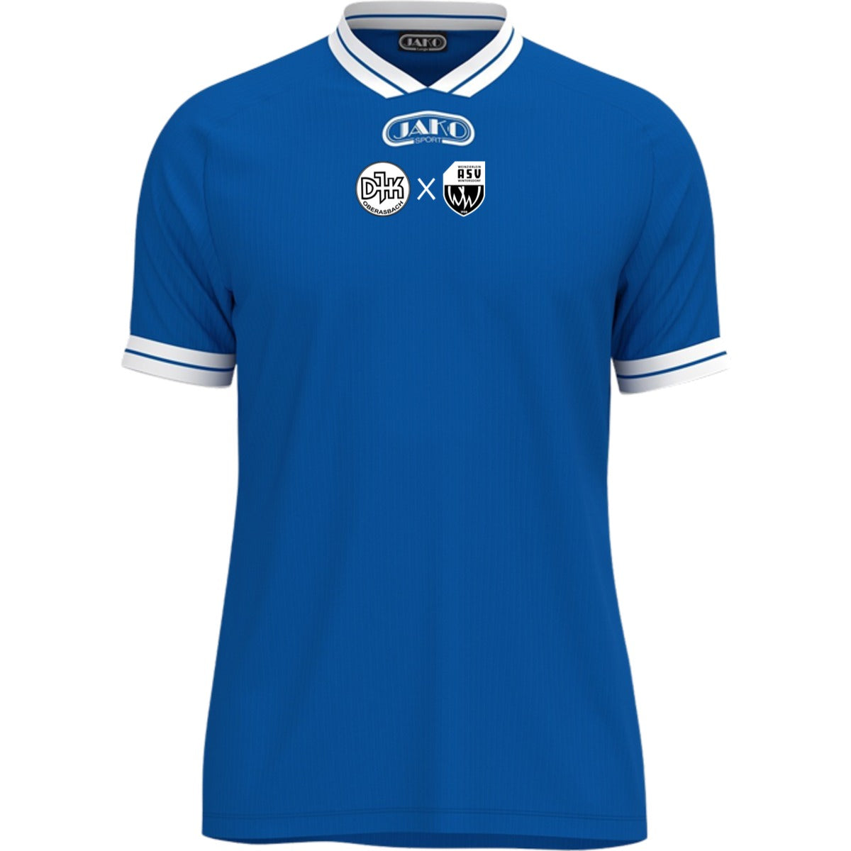JAKO Trikot Retro KA 4247 – Retro-Trikot kombiniertes Logo Royal Vorderseite