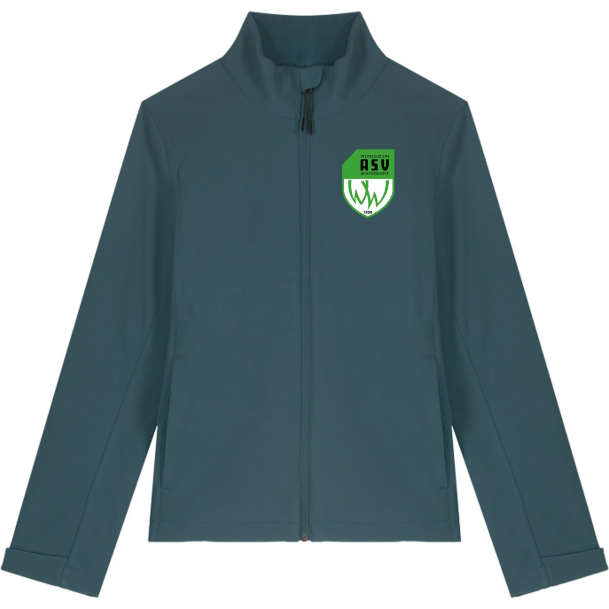 Damen Softshelljacke Stella Navigator STJW166 – ASV-Wappen herzseitig Stargazer Vorderseite