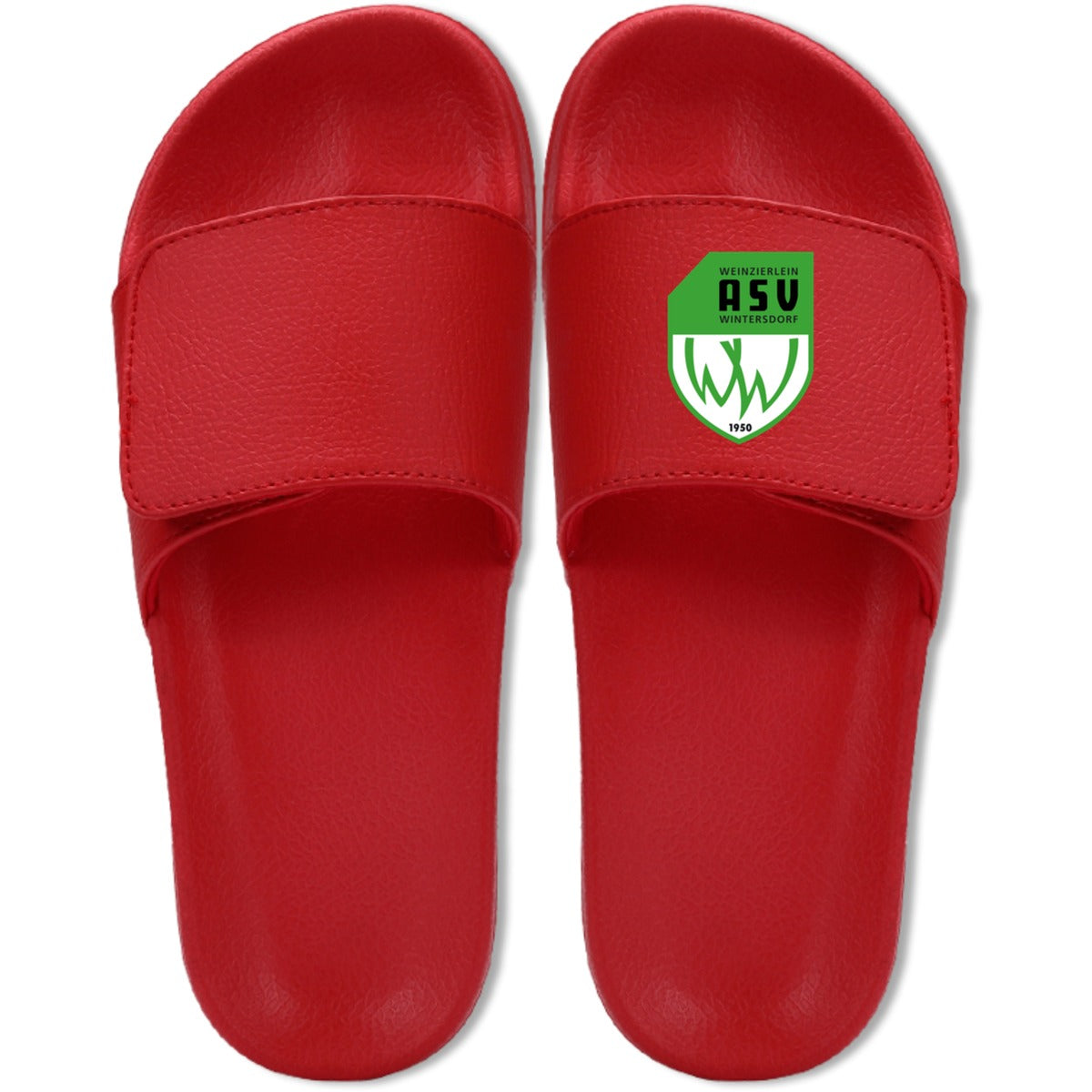 5700-Jakolette – ASV-Wappen mittig groß Fiery Red Vorderseite