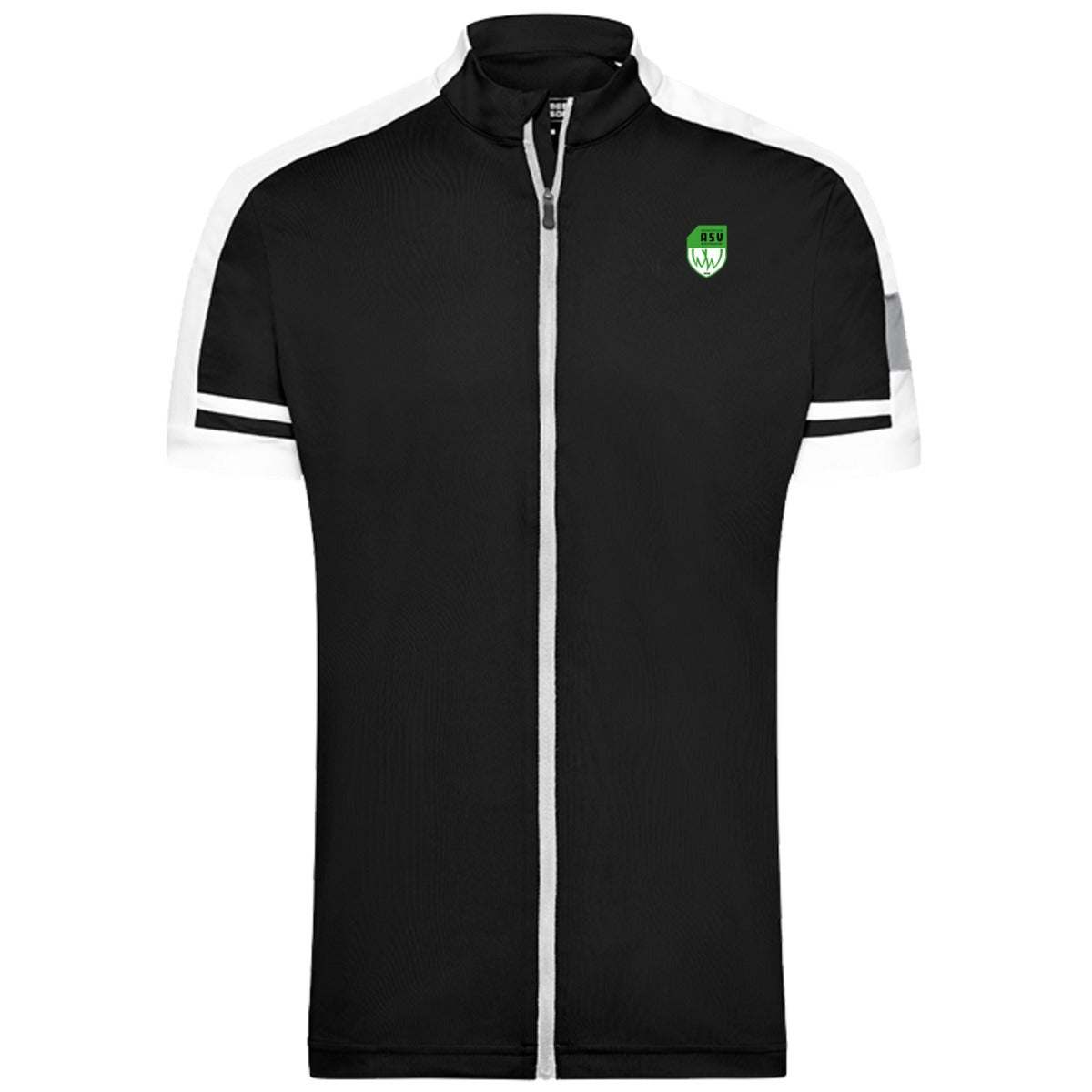 JN453-Bike-Damen – ASV-Wappen herzseitig Schwarz/Weiss Vorderseite