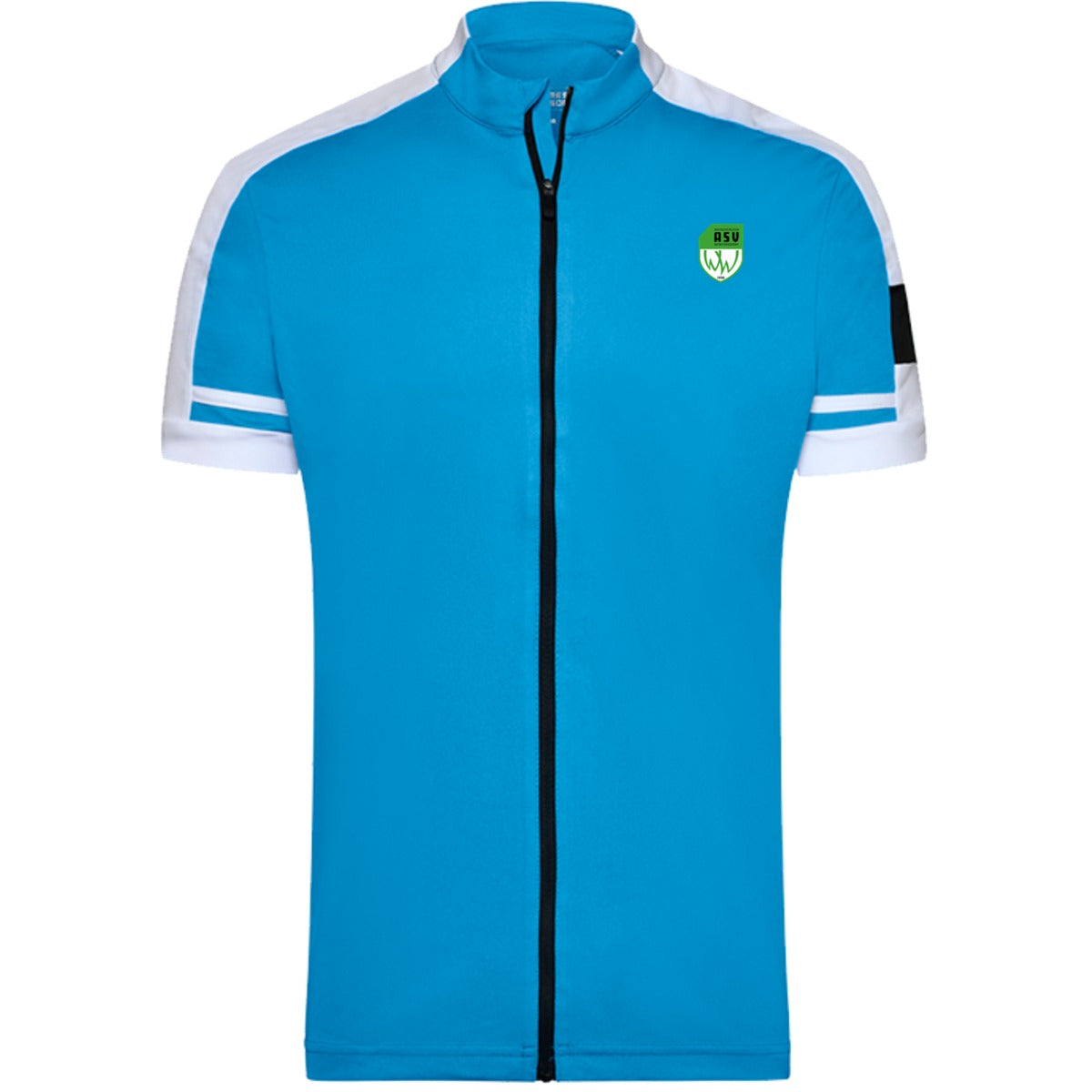 JN454-Bike-Herren – ASV-Wappen herzseitig Blau/Weiss Vorderseite