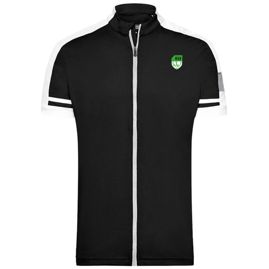 JN454-Bike-Herren – ASV-Wappen herzseitig Schwarz/Weiss Vorderseite