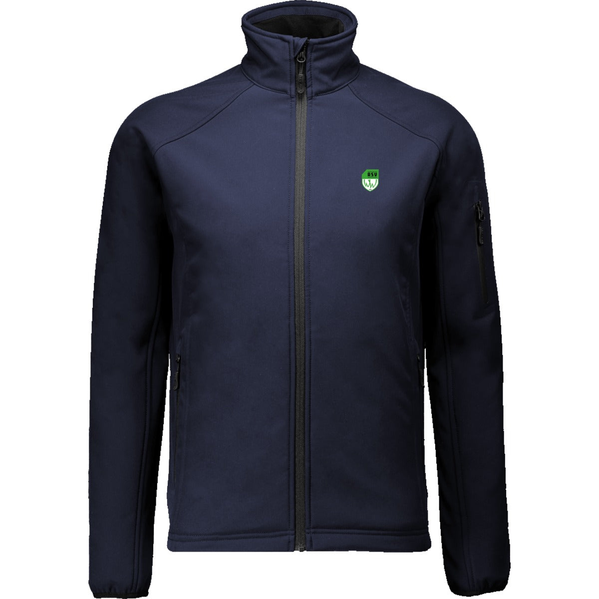 TJ9510-Softshell-Herren – ASV-Wappen herzseitig Navy Vorderseite