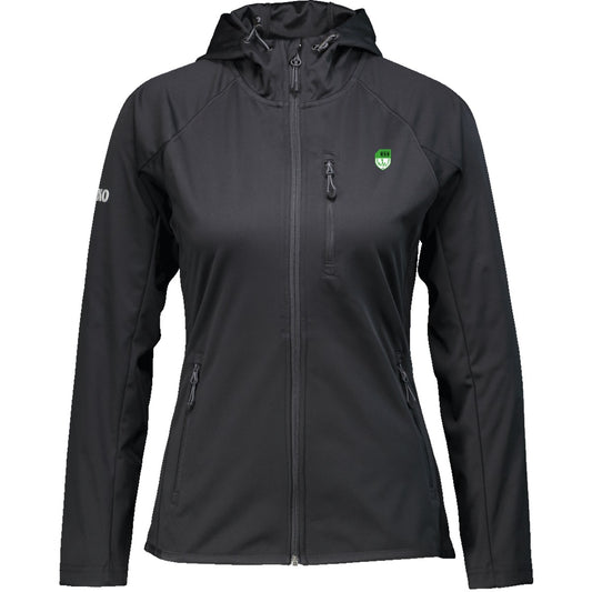 7605W-Damen-Softshell – ASV-Wappen herzseitig Schwarz Vorderseite