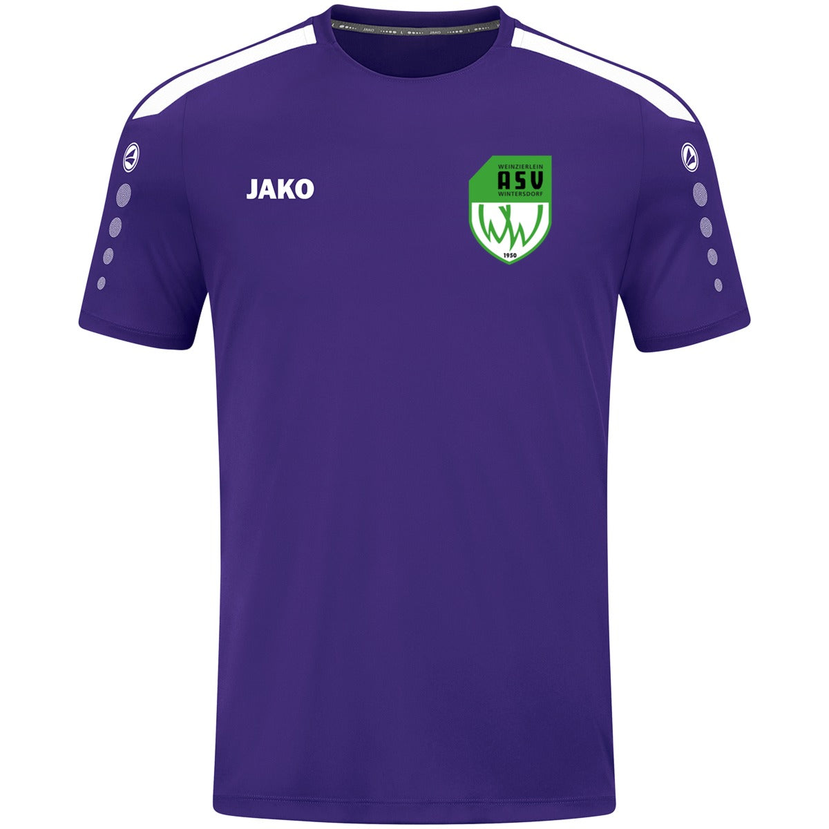 4223M-Power-Men – ASV-Wappen herzseitig Lila Vorderseite