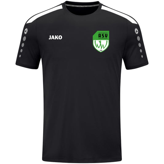 4223M-Power-Men – ASV-Wappen herzseitig Schwarz Vorderseite