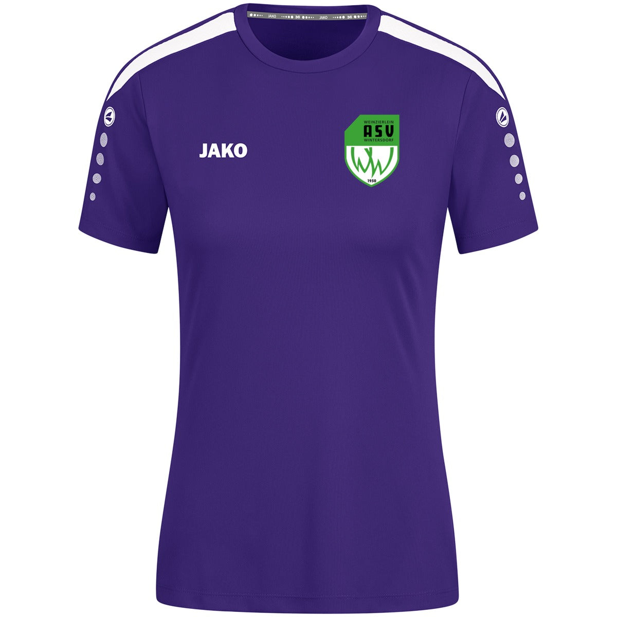 4223W-Power-Women – ASV-Wappen herzseitig Lila Vorderseite