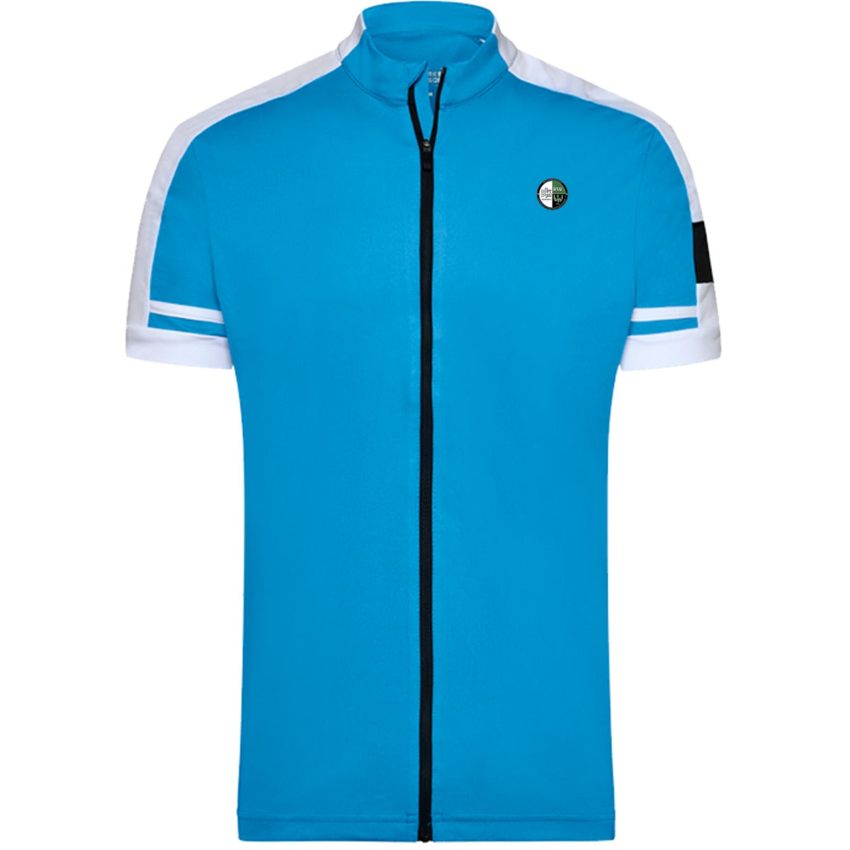 JN453-Bike-Damen – Vereinslogo herzseitig Blau/Weiss Vorderseite
