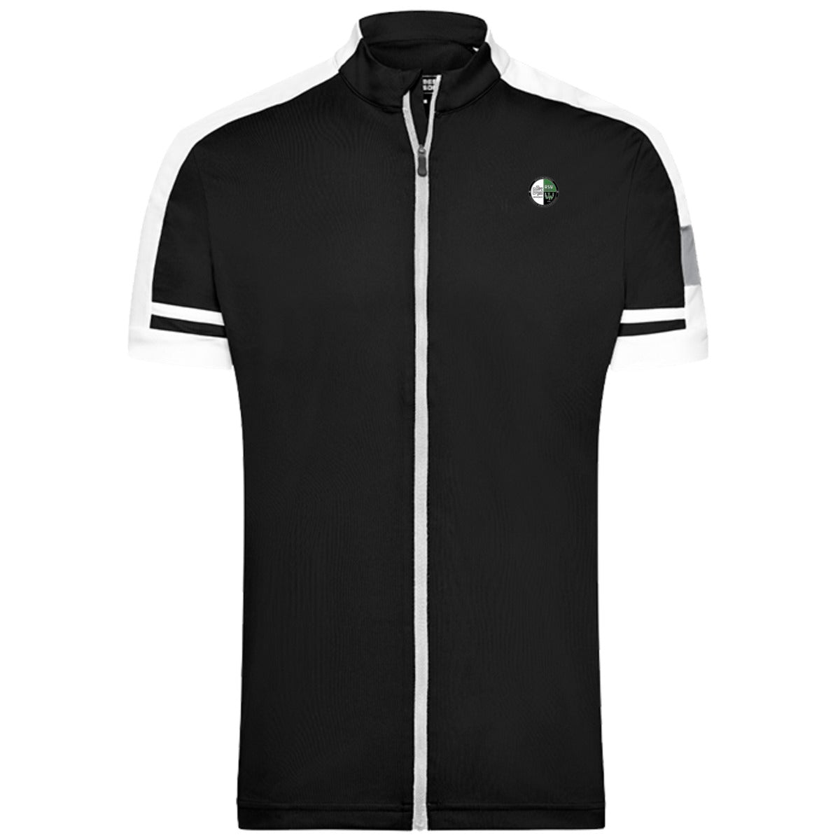 JN453-Bike-Damen – Vereinslogo herzseitig Schwarz/Weiss Vorderseite