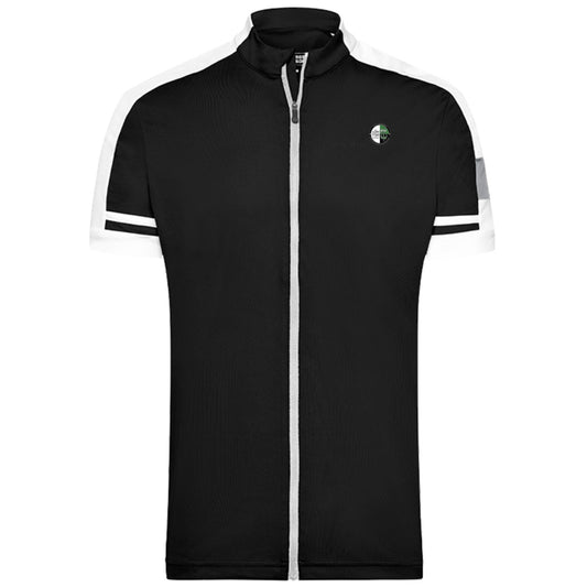 JN453-Bike-Damen – Vereinslogo herzseitig Schwarz/Weiss Vorderseite