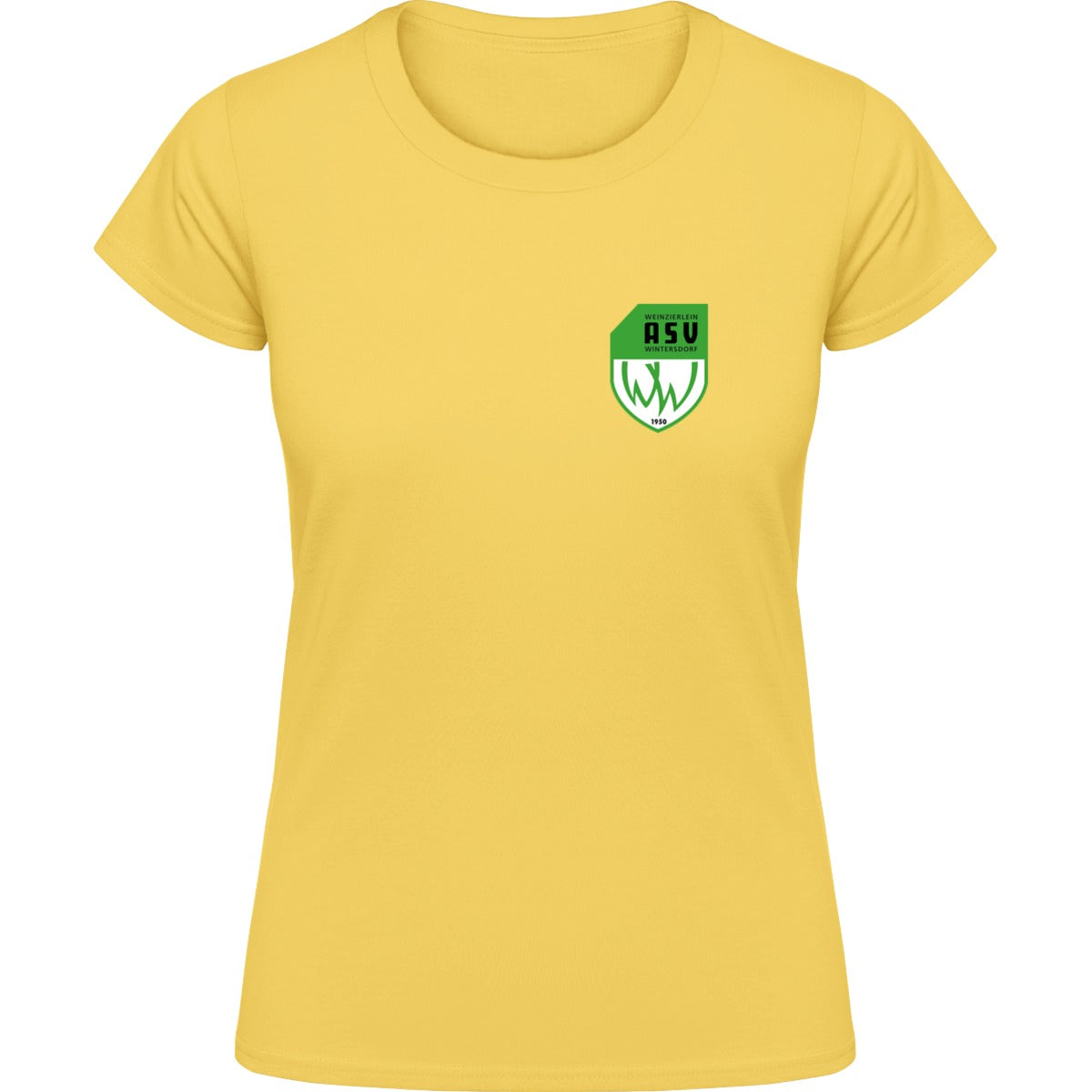 Gildan Softstyle T-Shirt Women – ASV-Wappen herzseitig Daisy Vorderseite