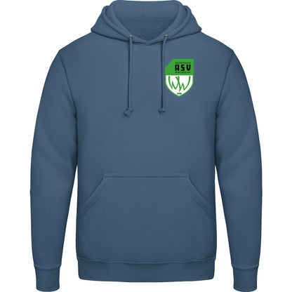 College Hoodie JH001 – ASV-Wappen herzseitig Airforce Blue Vorderseite