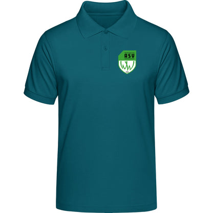 Unisex Poloshirt Prepster STPU331 – ASV-Wappen herzseitig Ocean Depth Vorderseite