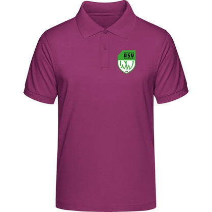 Unisex Poloshirt Prepster STPU331 – ASV-Wappen herzseitig Orchid Flower Vorderseite
