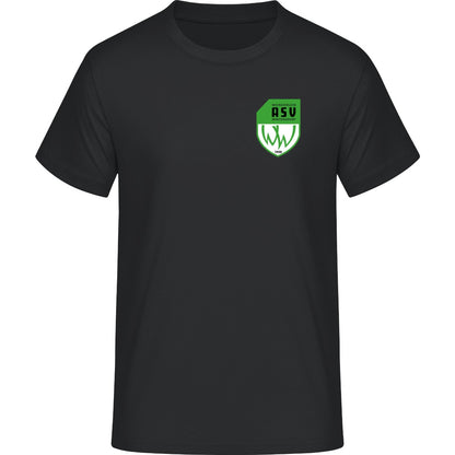 Iconic Unisex T-Shirt Creator 2.0 STTU169 – ASV-Wappen herzseitig Black Vorderseite