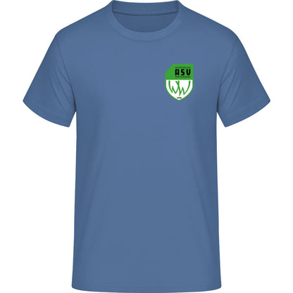 Iconic Unisex T-Shirt Creator 2.0 STTU169 – ASV-Wappen herzseitig Bright Blue Vorderseite
