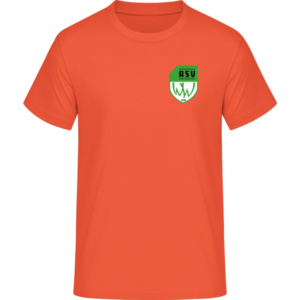 Iconic Unisex T-Shirt Creator 2.0 STTU169 – ASV-Wappen herzseitig Fiesta Vorderseite