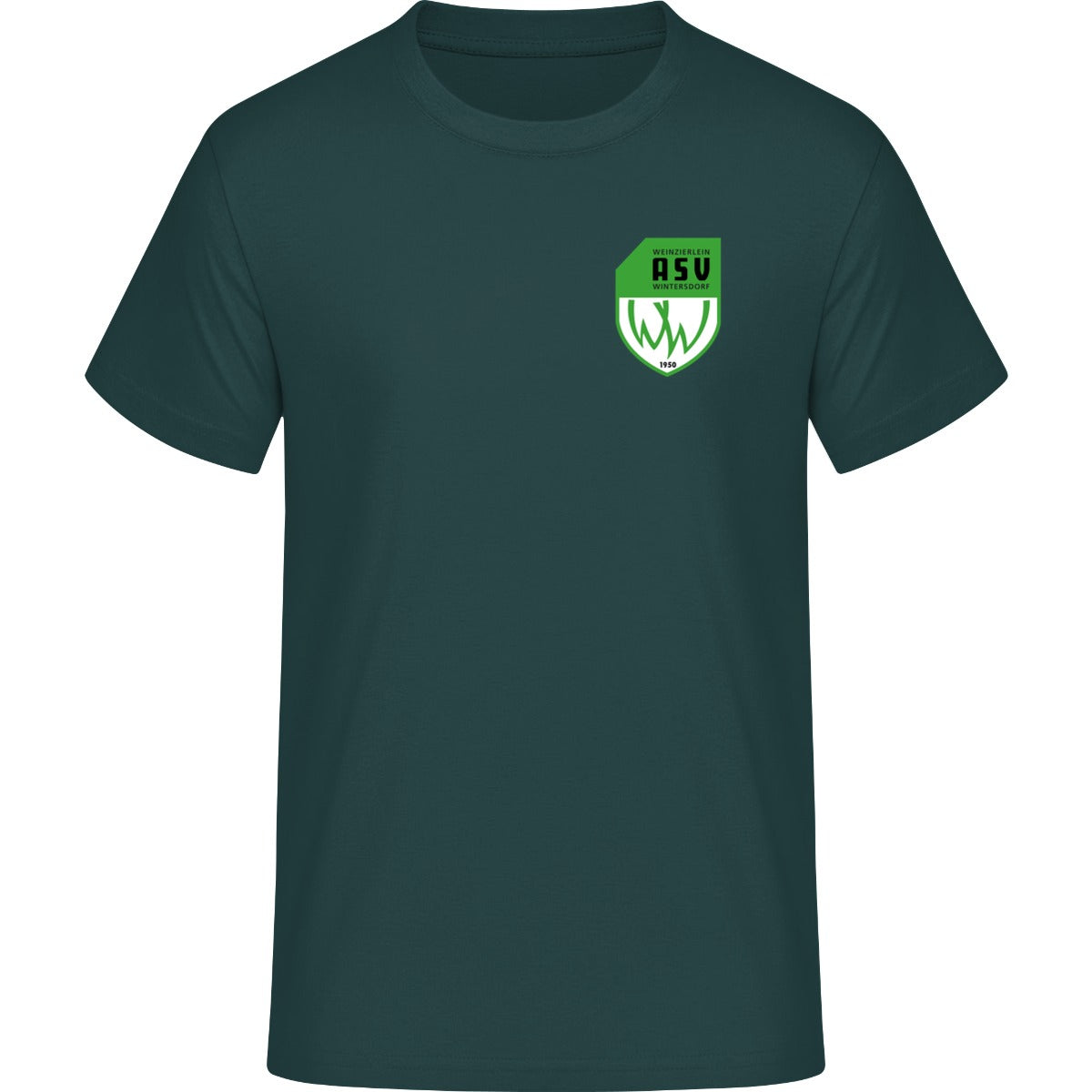 Iconic Unisex T-Shirt Creator 2.0 STTU169 – ASV-Wappen herzseitig Glazed Green Vorderseite