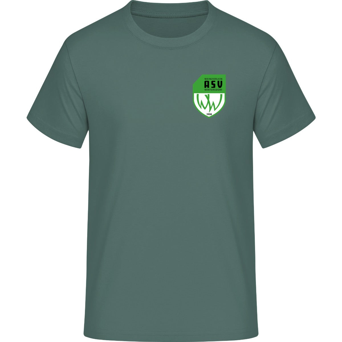 Iconic Unisex T-Shirt Creator 2.0 STTU169 – ASV-Wappen herzseitig Green Bay Vorderseite