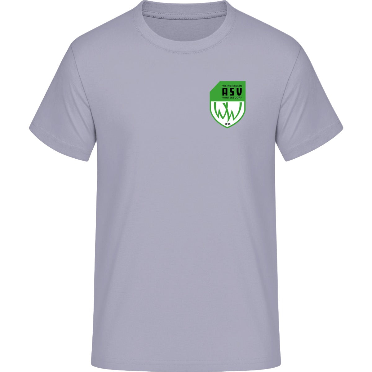 Iconic Unisex T-Shirt Creator 2.0 STTU169 – ASV-Wappen herzseitig Lavender Vorderseite
