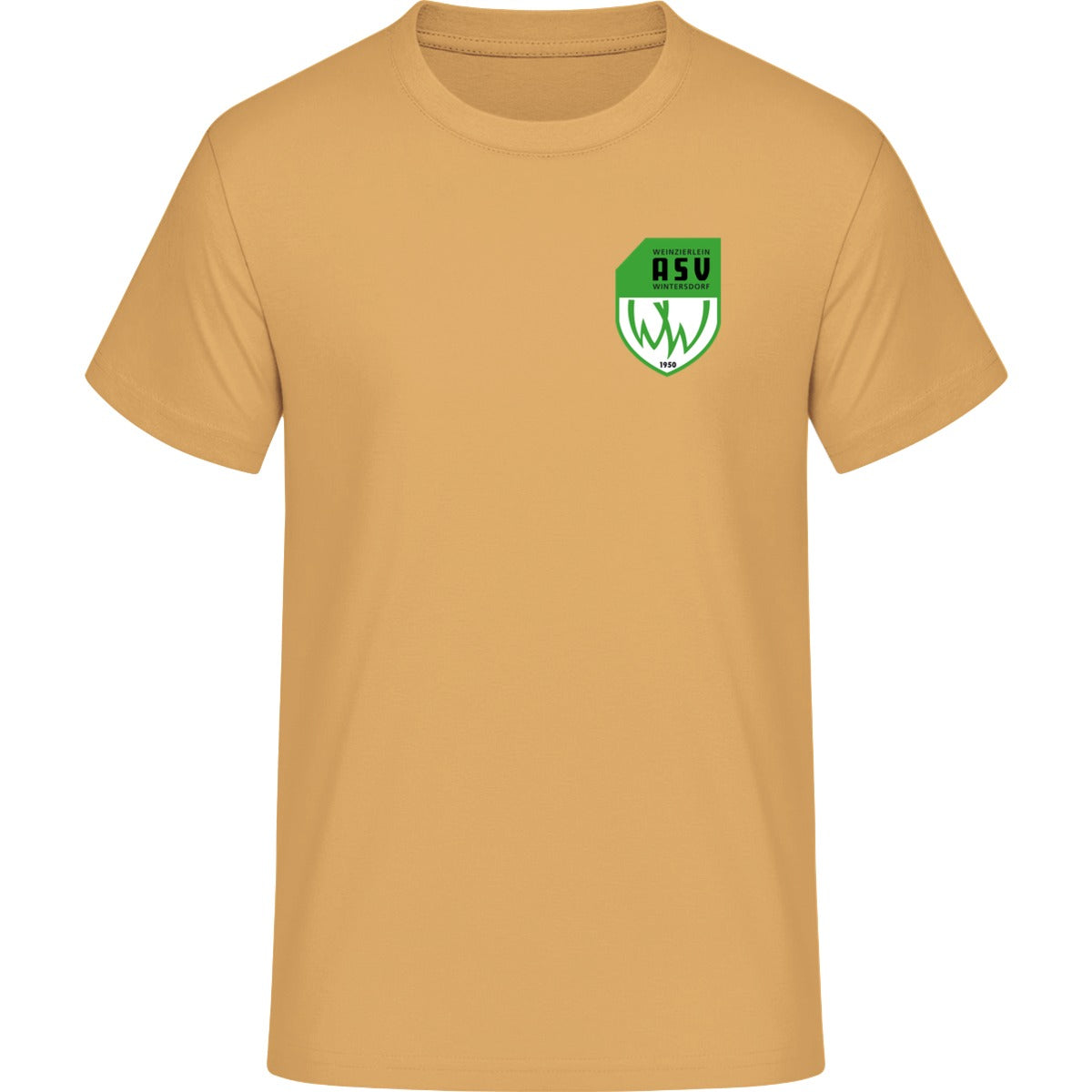 Iconic Unisex T-Shirt Creator 2.0 STTU169 – ASV-Wappen herzseitig Nispero Vorderseite