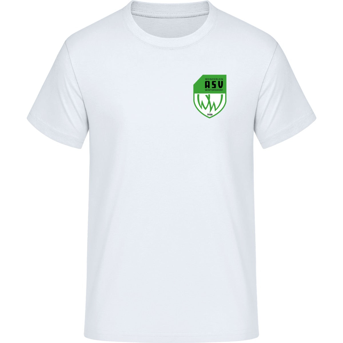 Iconic Unisex T-Shirt Creator 2.0 STTU169 – ASV-Wappen herzseitig White Vorderseite