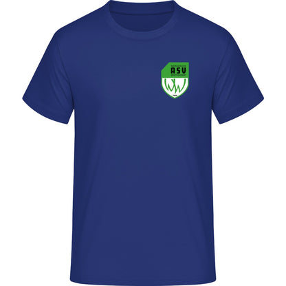 Iconic Unisex T-Shirt Creator 2.0 STTU169 – ASV-Wappen herzseitig Worker Blue Vorderseite