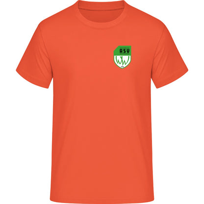 Schweres Unisex T-Shirt Sparker 2.0 STTU171 – ASV-Wappen herzseitig Fiesta Vorderseite