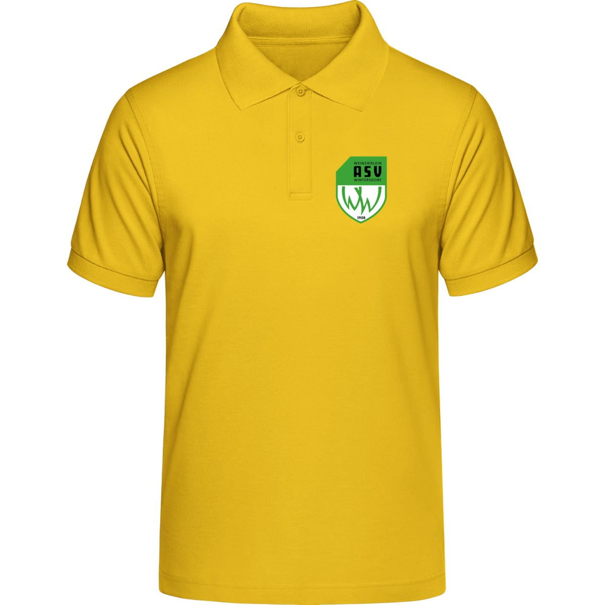 HAKRO POLOSHIRT CLASSIC H0810 – ASV-Wappen herzseitig Sonne Vorderseite