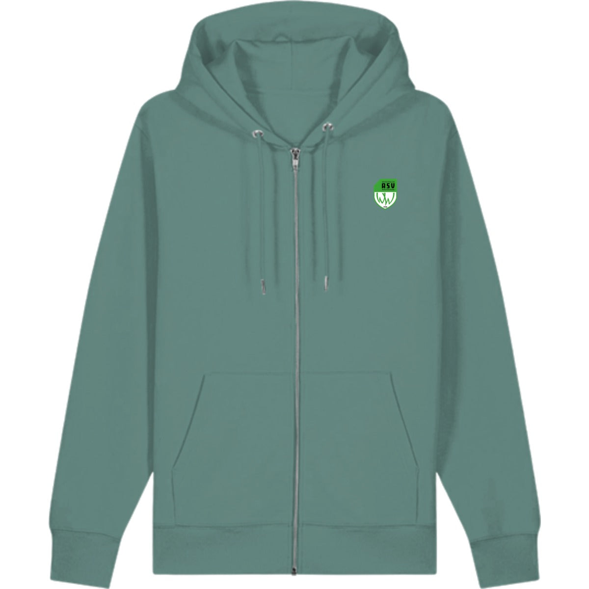 Zip Hoodie Cultivator 2.0 STSU179 – ASV-Wappen herzseitig Green Bay Vorderseite