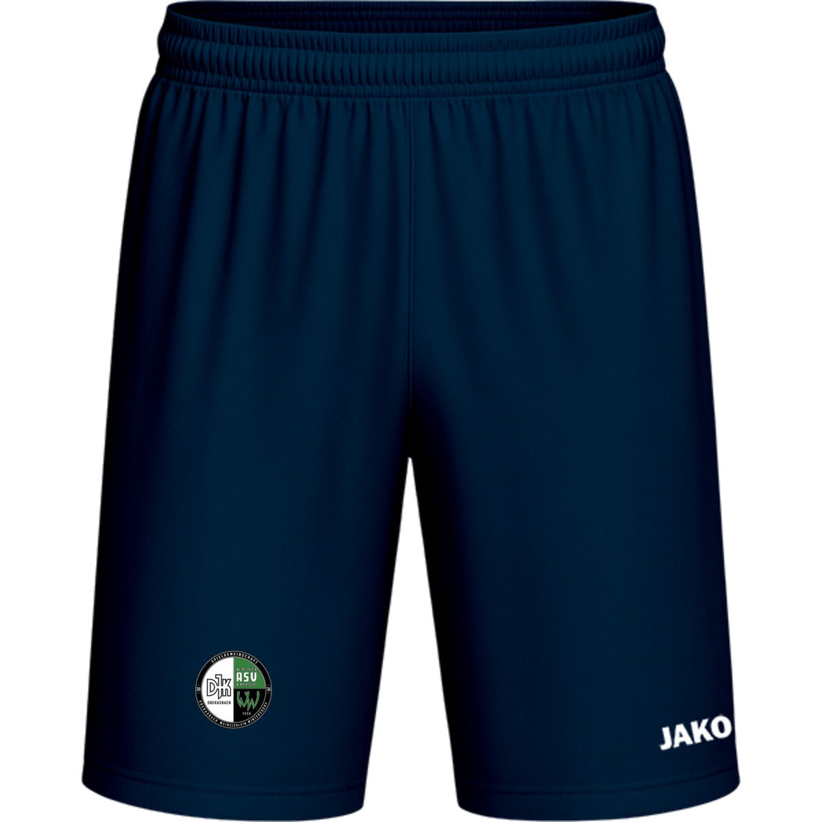 Sporthose Kids Manchester 2.0 Fußball Shorts gestalten 4400K – Vereinslogo am Bein Marine Vorderseite