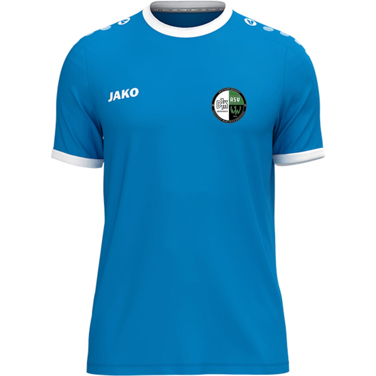 JAKO Kinder Trikot One 4200K – Vereinslogo herzseitig Jako Blau Vorderseite